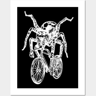 SEEMBO Spider Cycling Bicycle Bicycling Biking Riding Bike Posters and Art